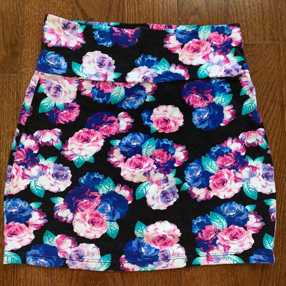 Floral Pencil Skirt